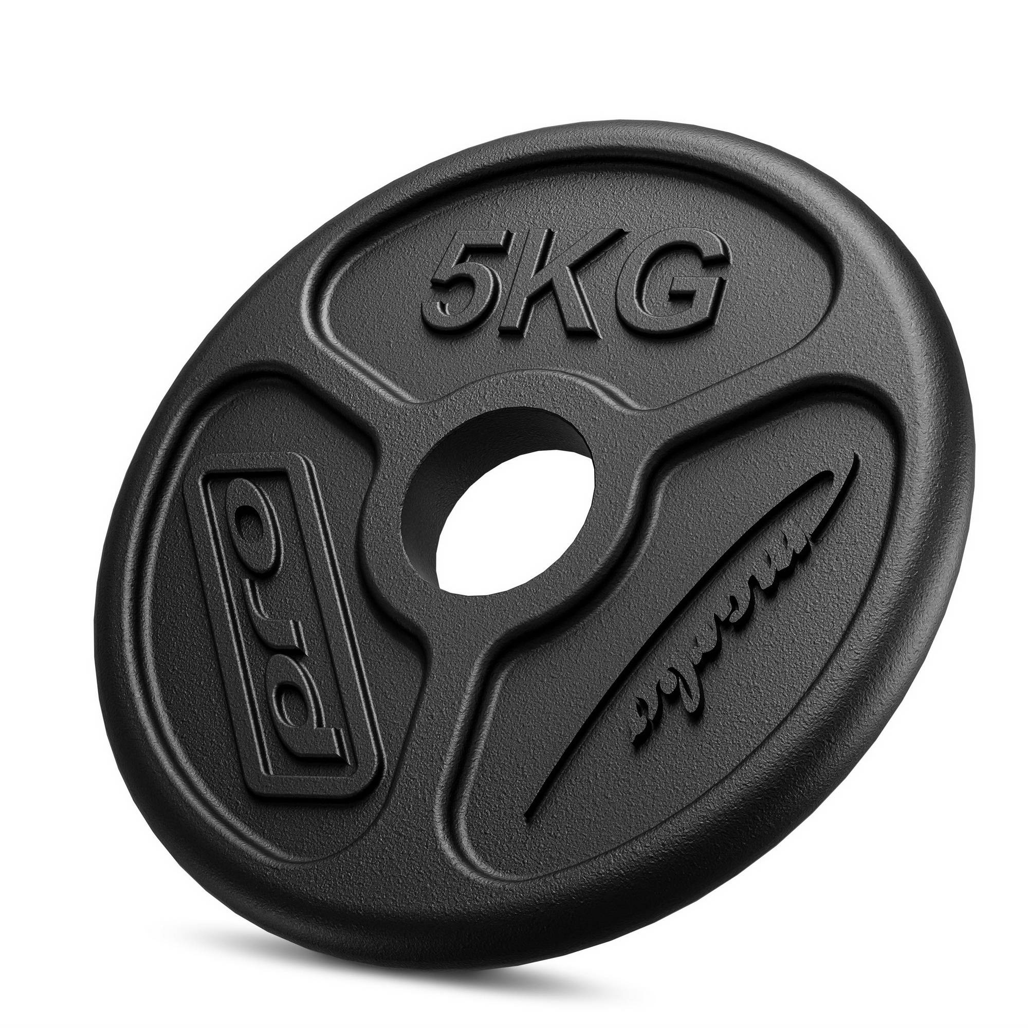 Zátěžový plech Olympia z litiny 5 kg s vrtáním ø51 mm MW-O5-OLI - Marbo Sport