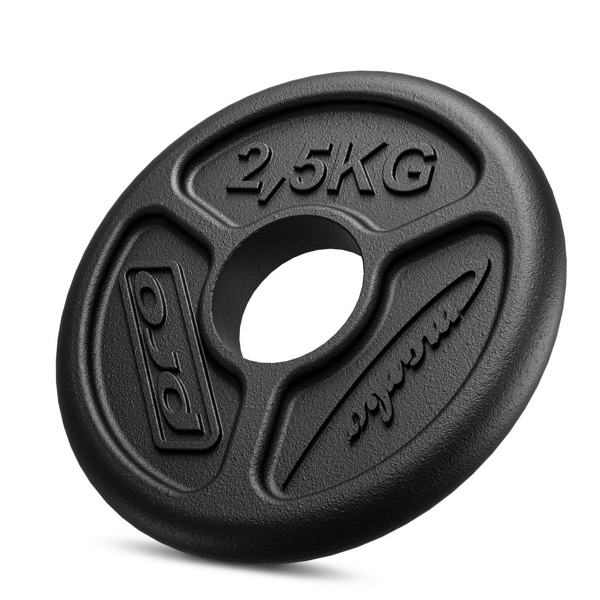 Zátěžový plech Olympia z litiny 2,5 kg s vrtáním ø51 mm MW-O2I5-OLI - Marbo Sport