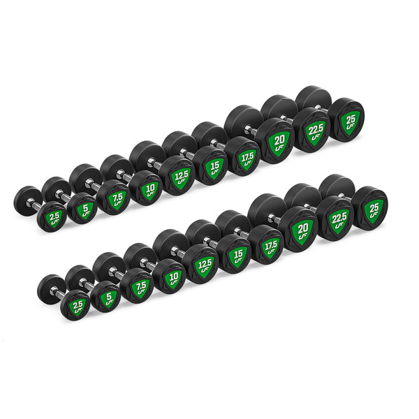 Sada pevných polyuretanových činek 2,5-25kg (po 2,5kg) 275kg – UpForm