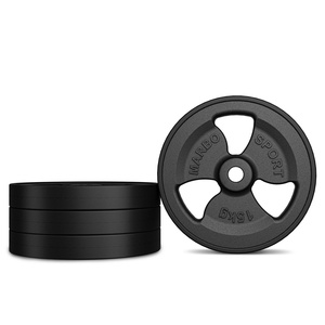 Pogumovaný závaží z litiny 15 kg s otvorem ø31 mm MW-O15G-kier - Marbo Sport