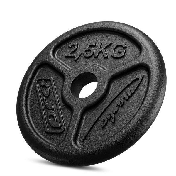 Litinová zátěžová deska slim 2,5 kg s vrtáním ø31 mm MW-O2,5-slim-Marbo Sport