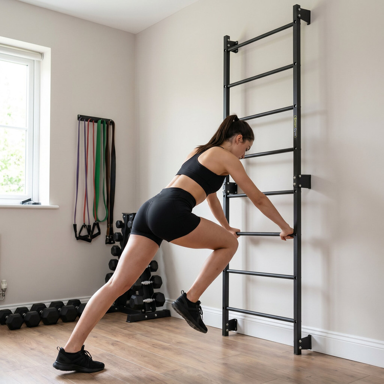 Nástěnné tyče pro montáž na zeď 219 x 76 cm SG-16 - SmartGym Fitness Accessories