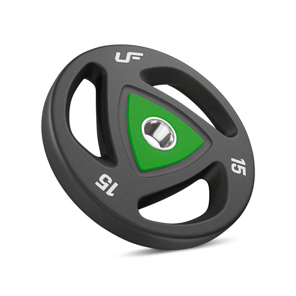 Olimpijské závaží polyuretanové 15 kg - UpForm