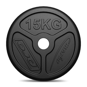 Zátěžový plech Olympia z litiny 15 kg s vrtáním ø51 mm MW-O15-OLI - Marbo Sport