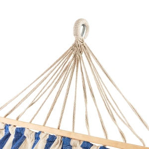 Zahradní houpací síť s dřevěnou rozpěrnou tyčí 290 x 125 cm - Marbo Spor