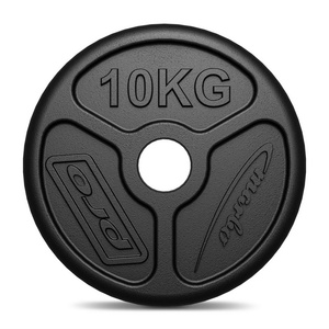 Zátěžový plech Olympia z litiny 10 kg s vrtáním ø51 mm MW-O10-OLI - Marbo Sport